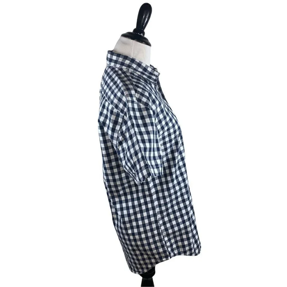J. Crew Men's S Small Button Down Shirt Classic Fit 100% Cotton Buffalo Plaid